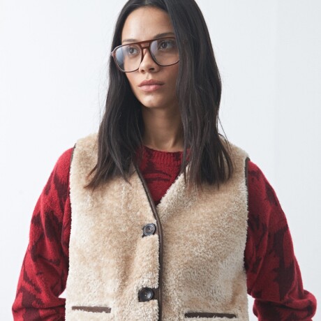 CHALECO CLEMENTIA Beige