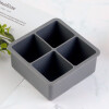 Cubetera hielera de silicona 4 cubos Cubetera hielera de silicona 4 cubos