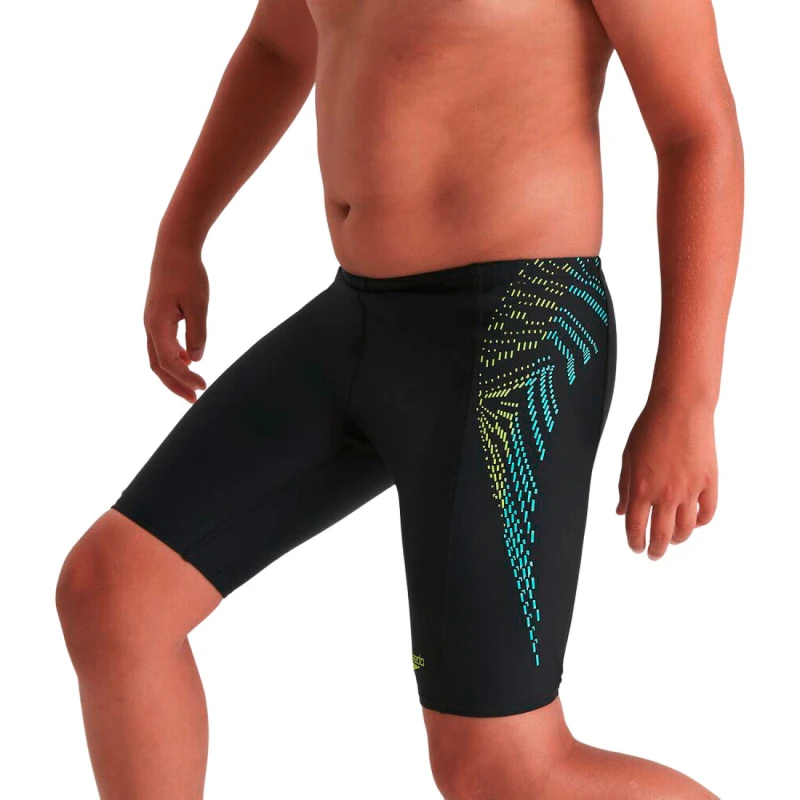 Short Placement Jammer de Niños Negro