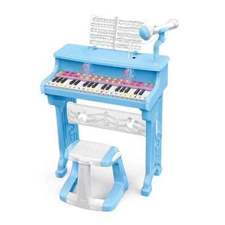 Set Musical Piano Eléctrico Karaoke Silla CELESTE