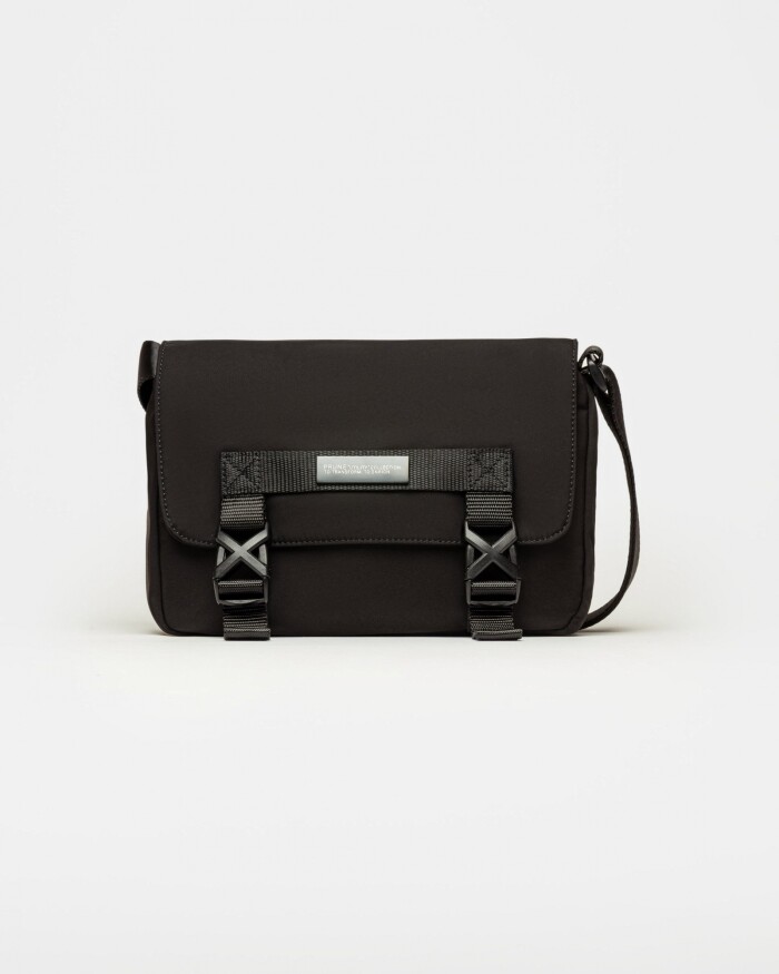 Bandolera Phoenix en nylon Unisex Negro