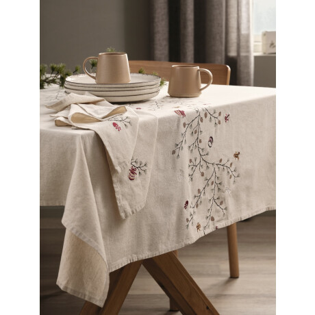 Plato Ferdus Ø27Cm Gres Porcelanico Beige