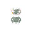 Set x2 chupete fisiológico Suavinex 18M Park verde