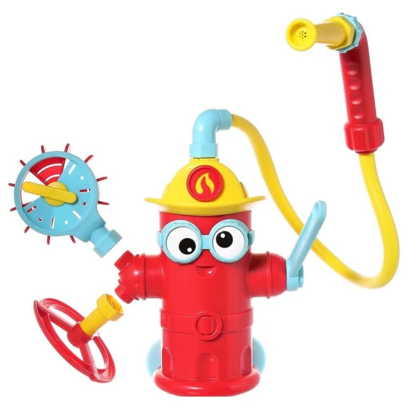 Juguete de Baño Bombero Freddy Spray N Sprinkle Yookidoo de 1 a 3 Años Juguete de Baño Bombero Freddy Spray N Sprinkle Yookidoo de 1 a 3 Años