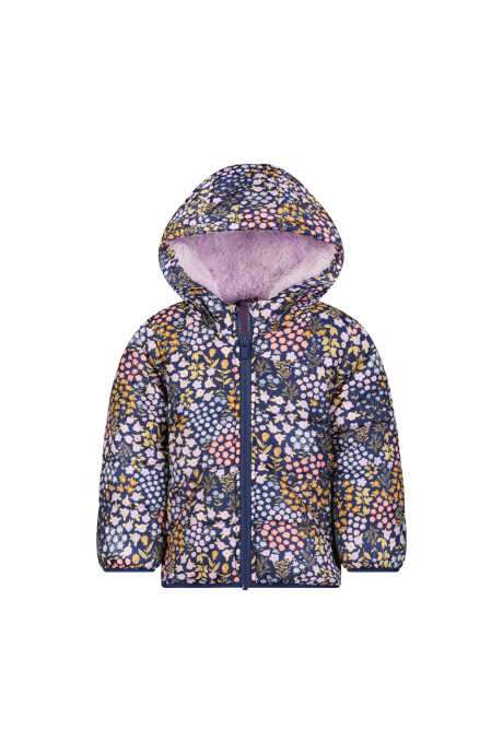 Campera floral resistente al agua 0
