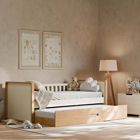 CAMA MARINERA 1 PLAZA MDF-Y-MADERA TESS/GOLD