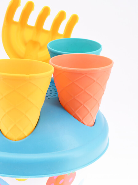 BALDE PLAYA HELADOS MOLDE MULTICOLOR