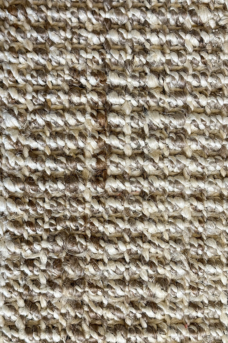 Ellora ALFOMBRA ELLORA JUTE 250X350 SILVER BOUCLE