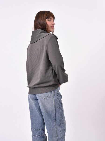 BUZO SAMI GRIS OSCURO