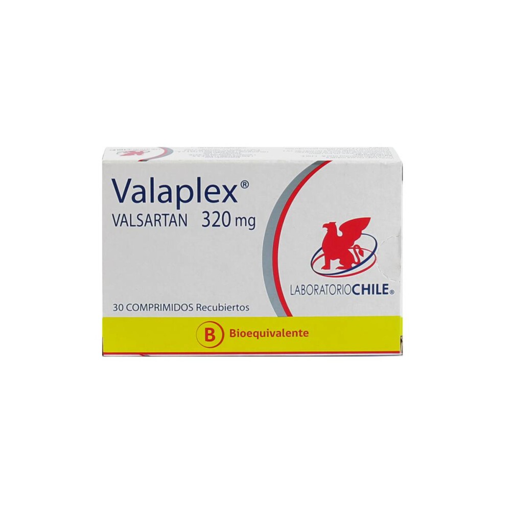 VALAPLEX 320 MG. CJ X 30 COMP. única