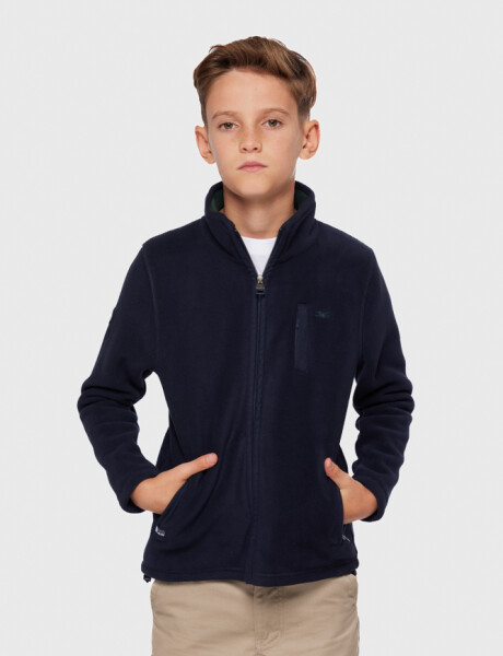 CAMPERA POLAR Azul