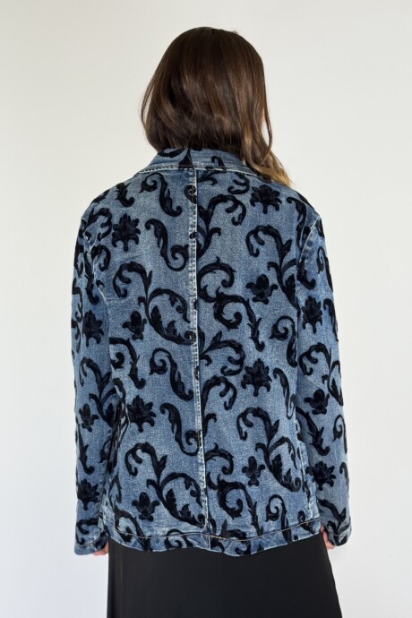 CHAQUETA JEAN ELTON Azul