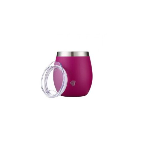 Mate Terrano Acero Inoxidable con Tapa PURPURA