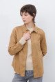 CAMISA SUEDE CARAMELO