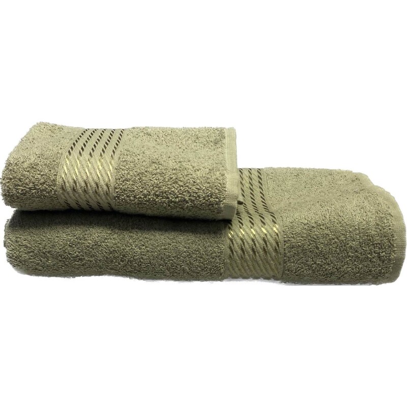 Juego de 2 Toallas Döhler 100% Algodón – Prisma Verde Juego de 2 Toallas Döhler 100% Algodón – Prisma Verde
