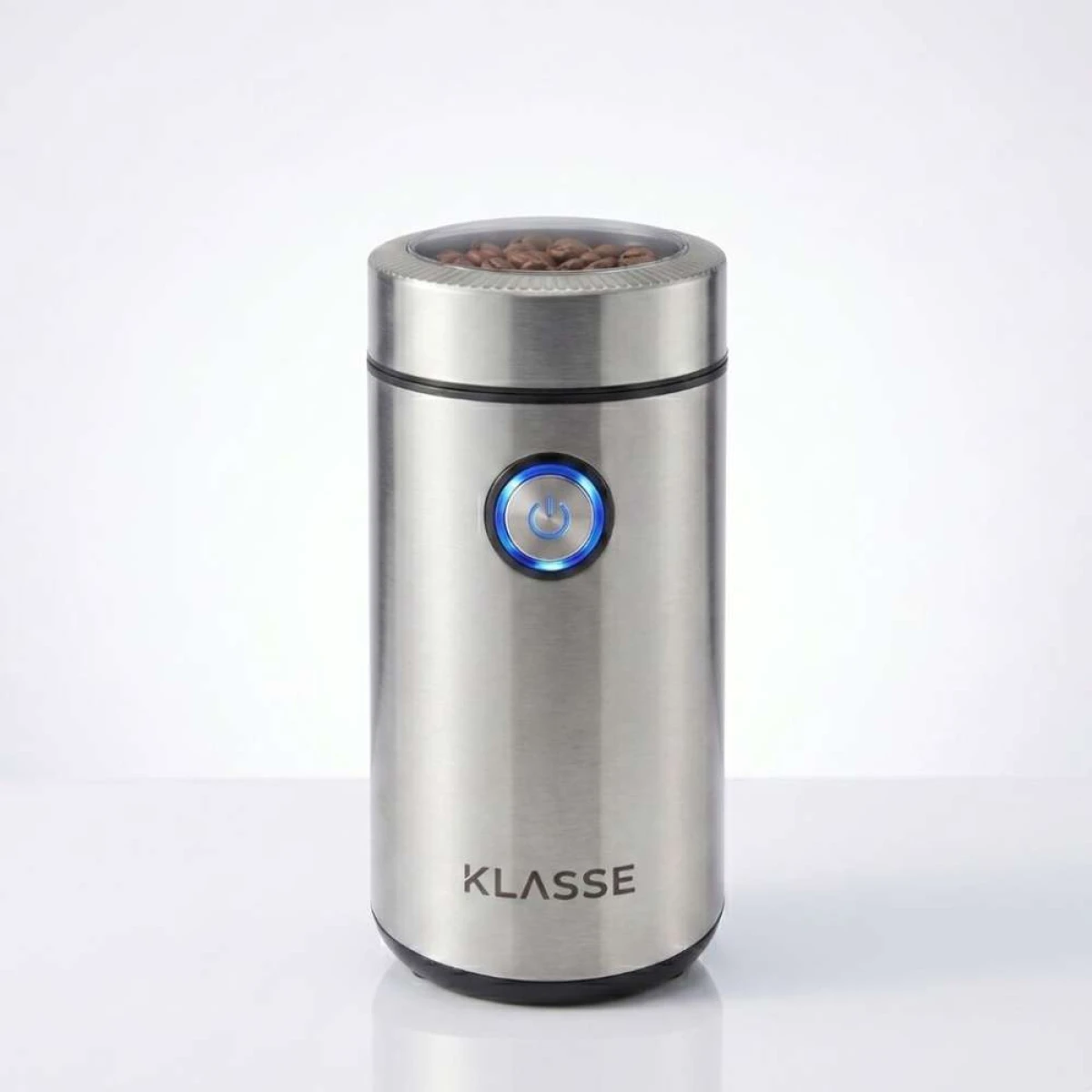 Molinillo de café Klasse de acero inoxidable con luz LED