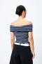 TOP FEDRA Blanco/Azul
