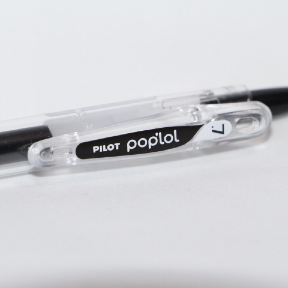 BOLIGRAFO PILOT POPLOL COLOR NEGRO 07 BOLIGRAFO PILOT POPLOL COLOR NEGRO 07