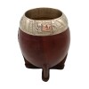 MATE TORPEDO PLATA Y ORO 12 Marrónuniforme
