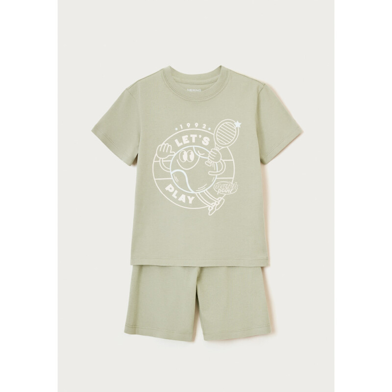 PIJAMA MM MASC VERDE