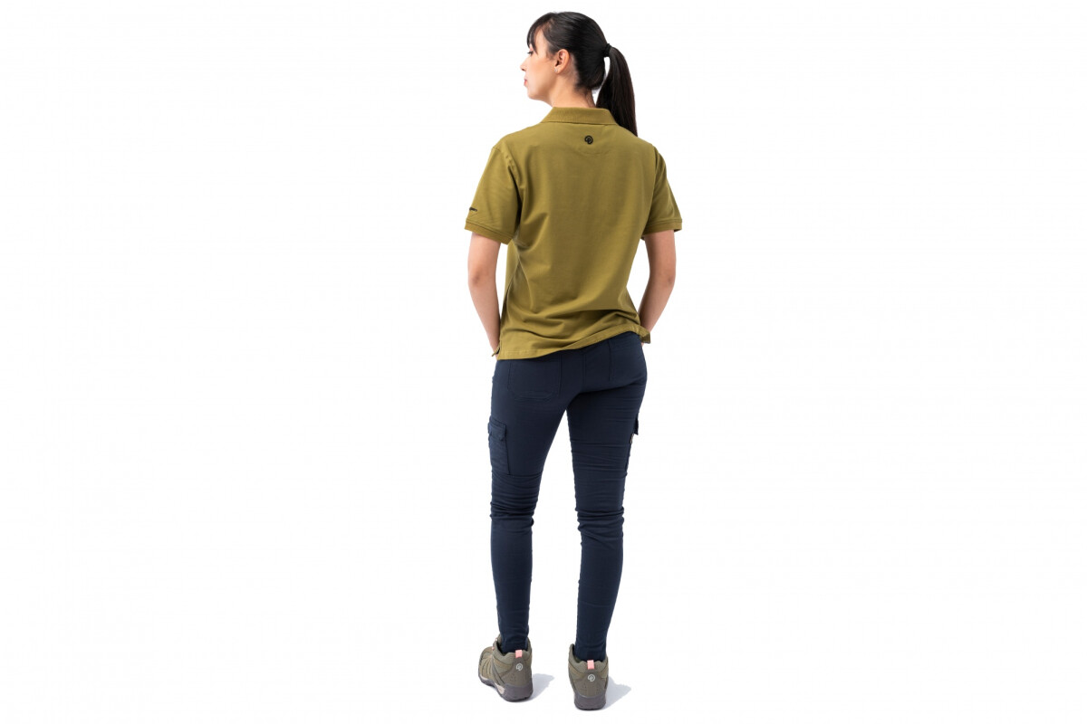 PANTALON CARGO ELASTIZADO Azul
