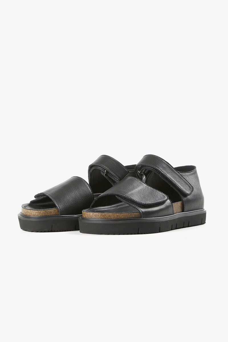 SANDALIA EASY VEL Negro
