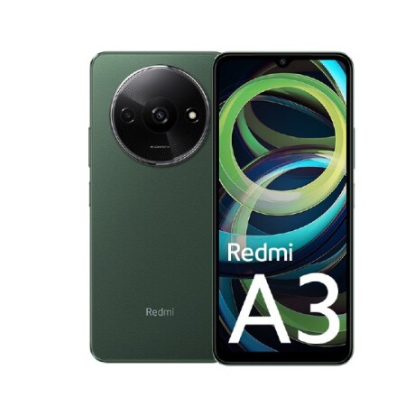 XIAOMI Redmi A3 6.2' 128GB 4GB RAM Cámara 8Mpx - Forest Green XIAOMI Redmi A3 6.2' 128GB 4GB RAM Cámara 8Mpx - Forest Green