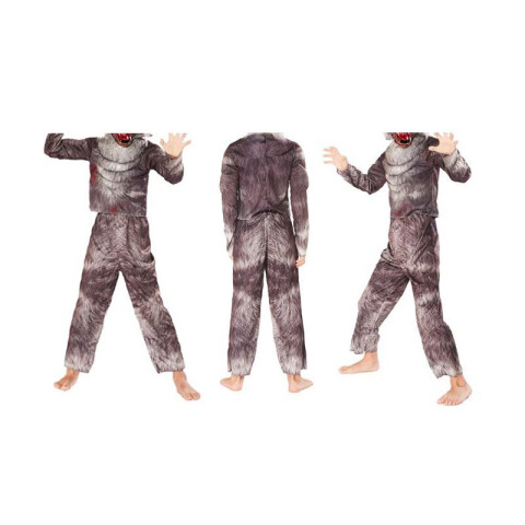 Outlet Disfraz infantil de lobo talles S, M y L Outlet Disfraz Infantil De Lobo Talles S, M Y L