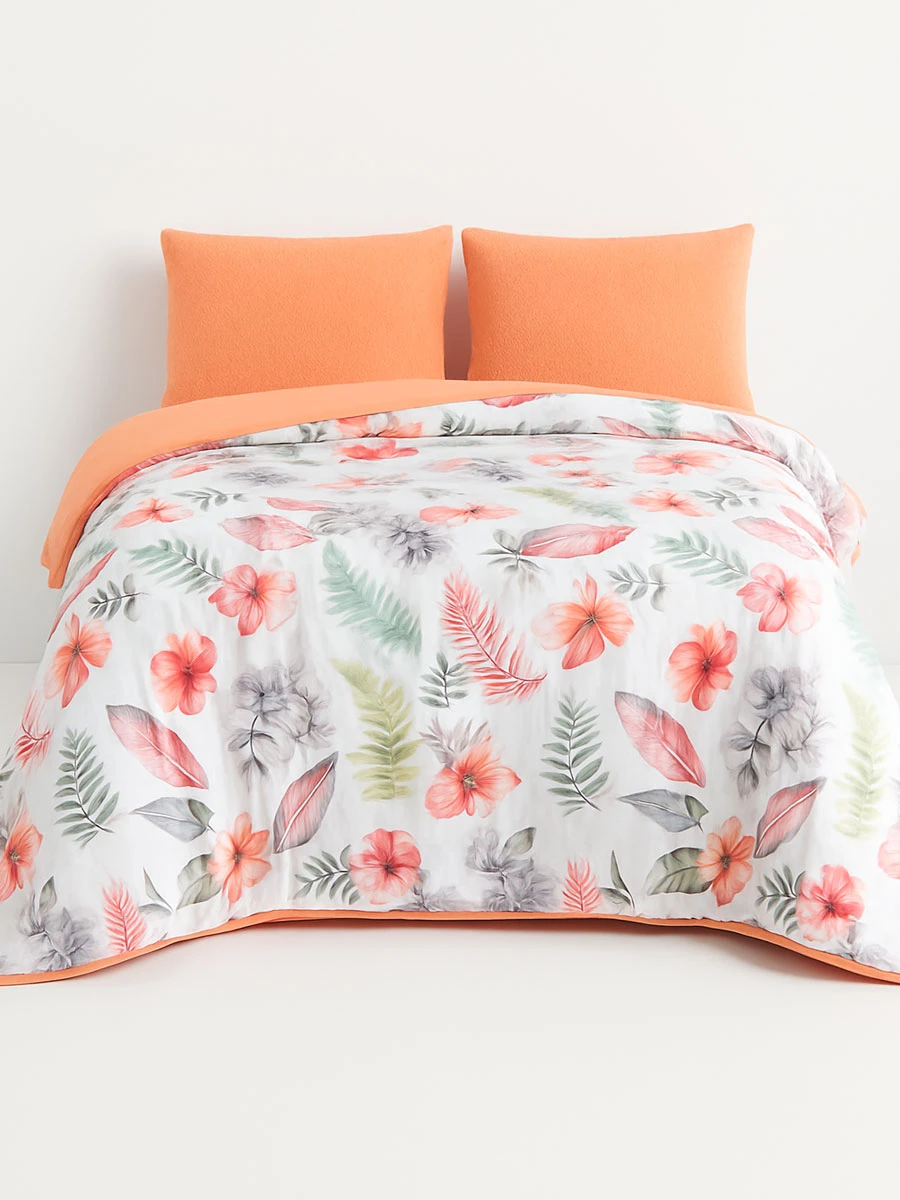 ACOLCHADO FLANNEL - SALMON 