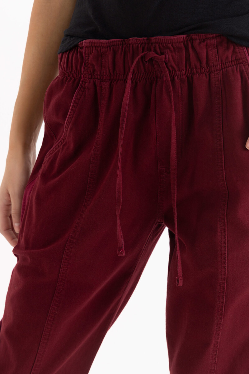 PANTALON LIGHT Bordo