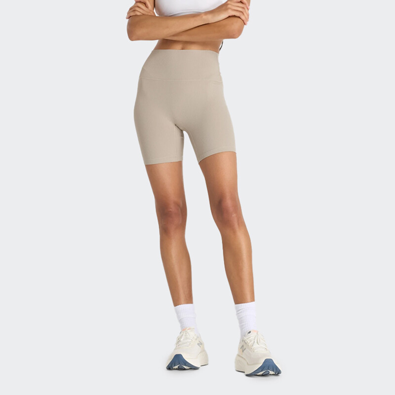 Calza New Balance High Rise Beige