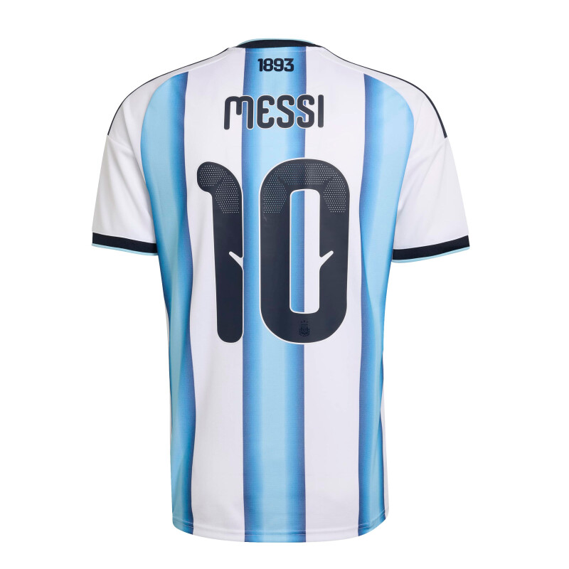Camiseta de Hombre Adidas Argentina 26 Messi Blanco - Celeste