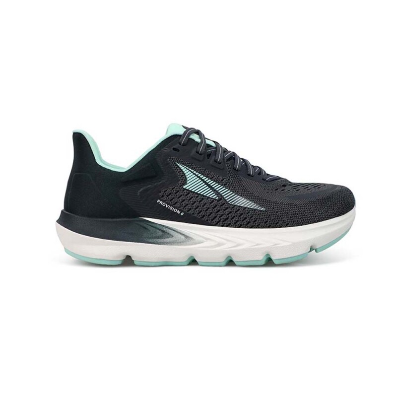 Zapatillas Running Provision 6 Mujer Black/mint
