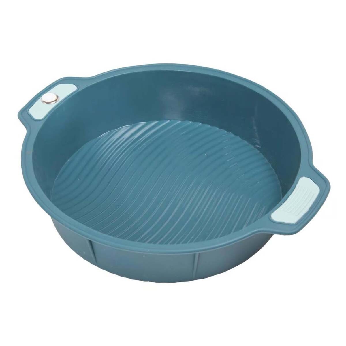 Asadera Bandeja Molde de Silicona para Hornear Antiadherente - Azul 