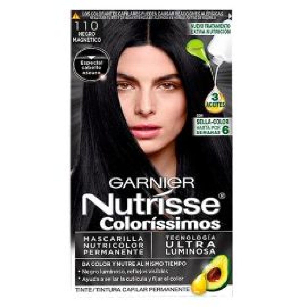 TINTA NUTRISSE 110 NEGRO MAGNETICO 