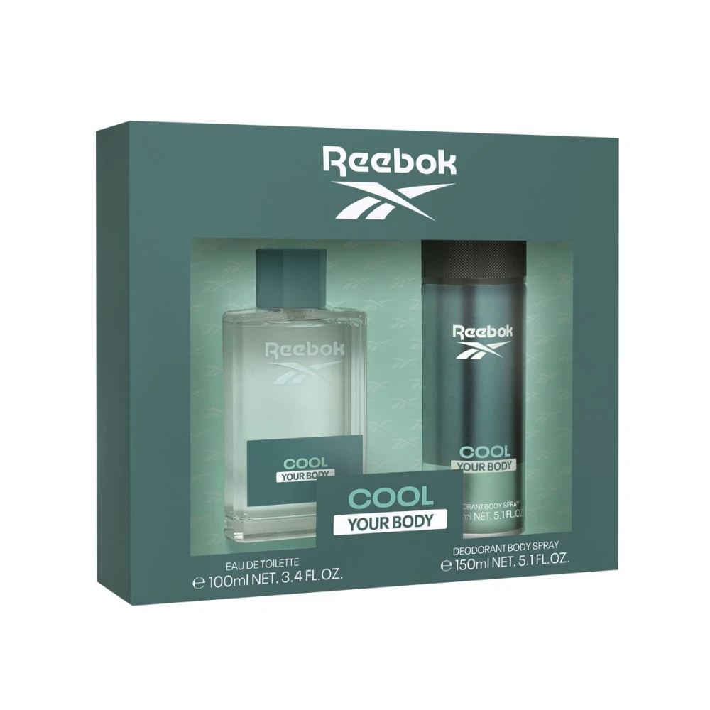 REEBOK COOL FOR HIM EDT (100ML+GEL 250ML