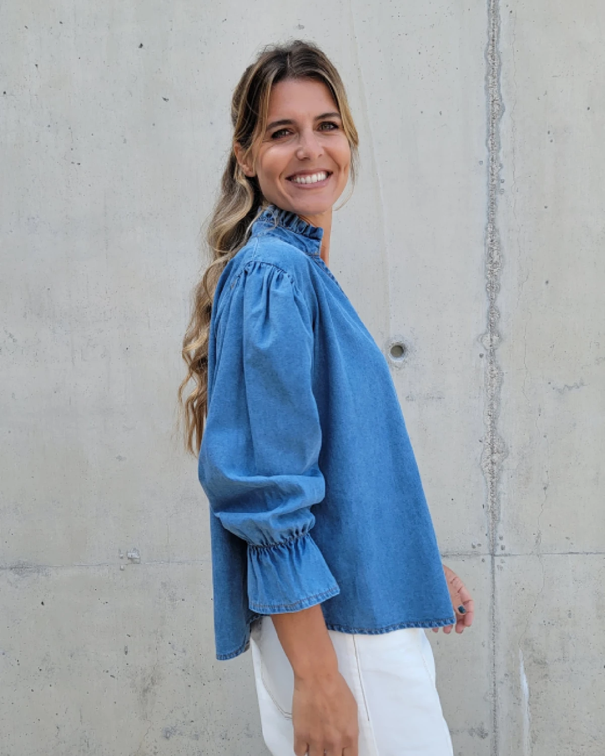 Blusa Copenhague azul 1