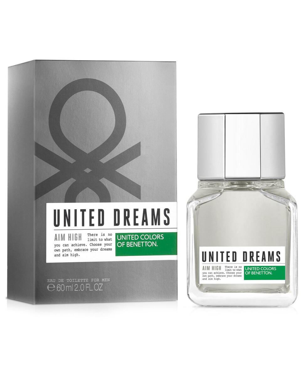 Perfume Benetton United Dreams Aim High Men EDT 60ml Original 