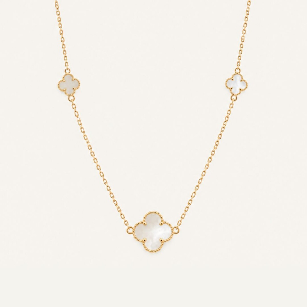 Collar Van Cleef - Oro 10k 