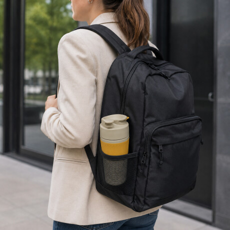 Vaso térmico con tapa hermética 450ml Amarillo