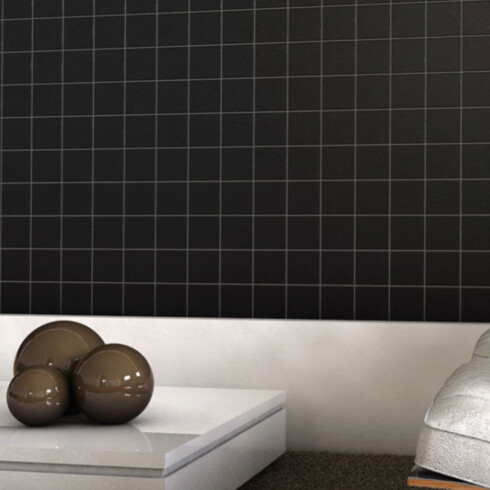 30.3X30.3 REVESTIMIENTO EN MALLA DE PIEZAS 10X10 GAMAS DE NEGRO