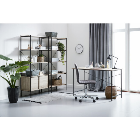 Escritorio Vandborg 60X120 Roble/Negro
