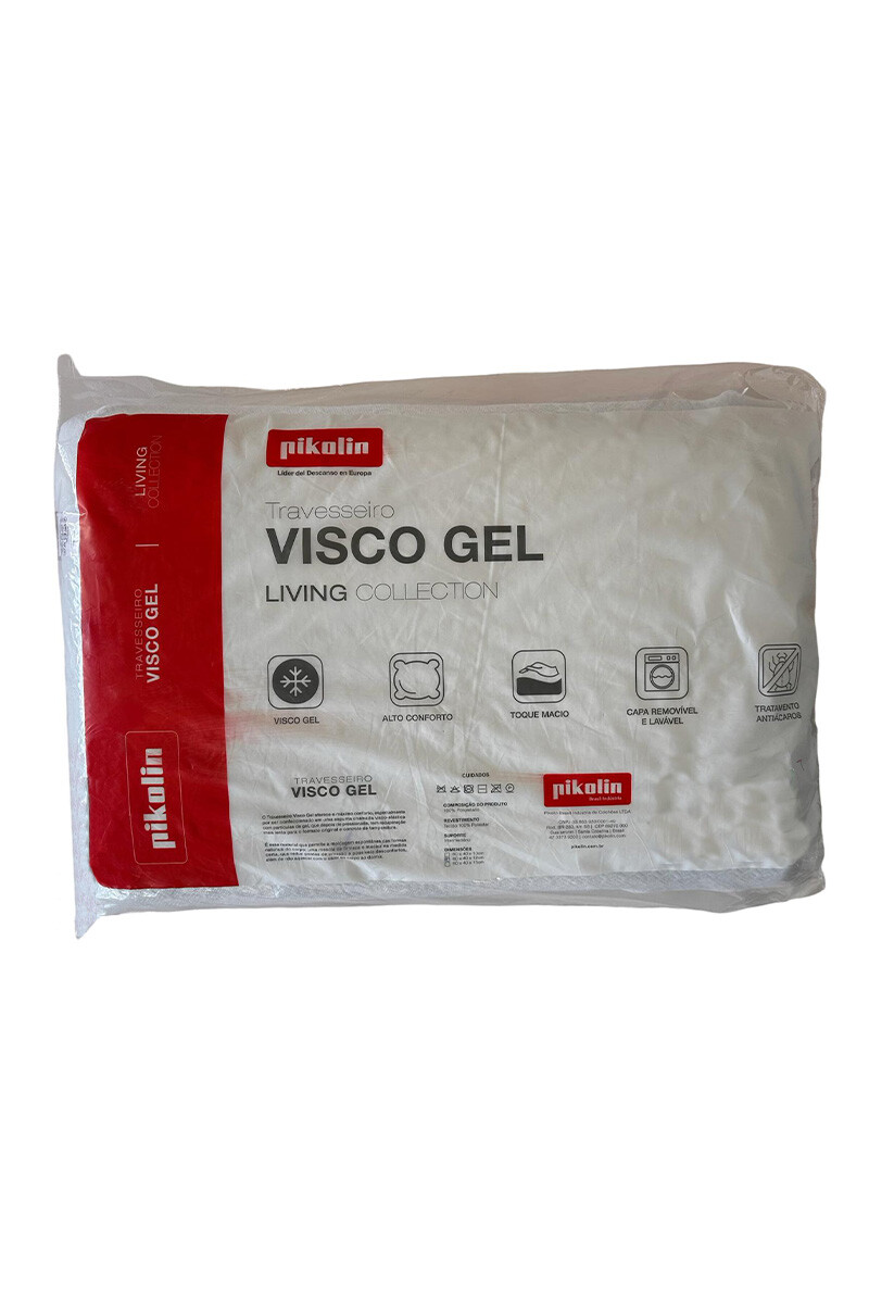 Visco Standard - ALMOHADA VISCO GEL STANDARD 60X40X12CM 