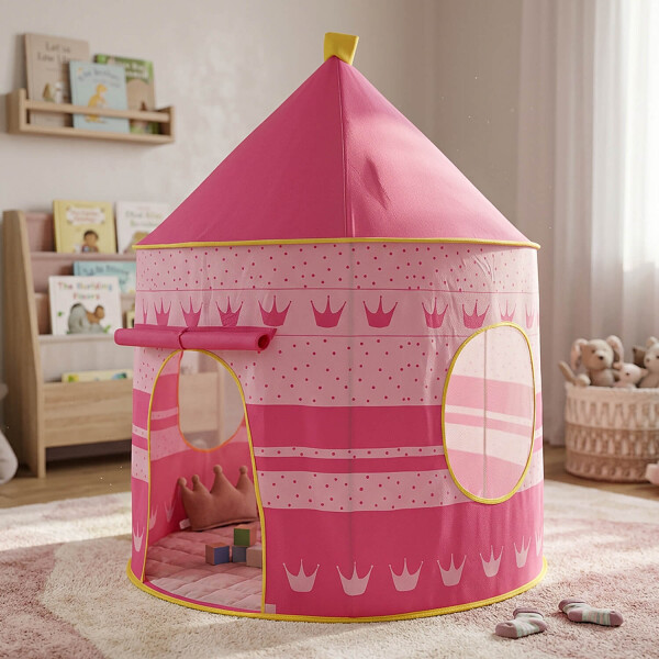 Carpa Casita Infantil Castillo Tipi Casa Para Niños Plegable Imback Color Rosa Carpa Casita Infantil Castillo Tipi Casa Para Niños Plegable Imback Color Rosa