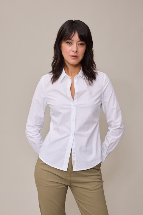 CAMISA DORINA POLANCO Blanco