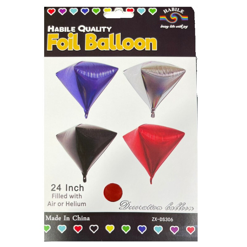 Globo Forma Piramide Negro
