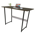 Escritorio mdf y metal 1,20m Marrón