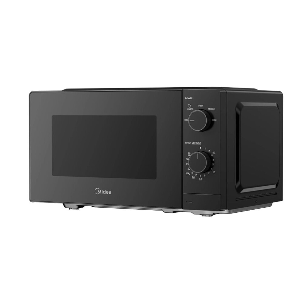 Horno Microondas 20L Negro - Modelo MM7P01-P02E0MB - Midea Horno Microondas 20L Negro - Modelo MM7P01-P02E0MB - Midea