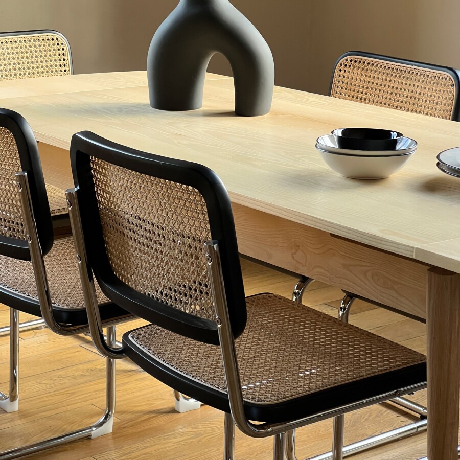 Silla Bauhaus Black