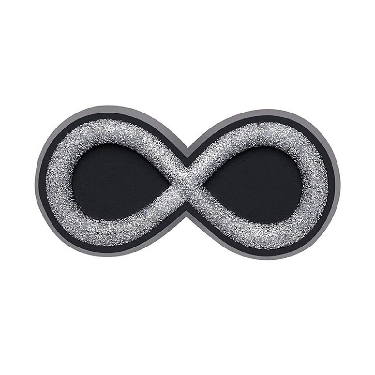 Jibbitz™ Charm Glitter Infinity Symbol - Multicolor 